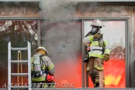 Drill - 06/06/11 - Live Burn on Old Montauk Hwy